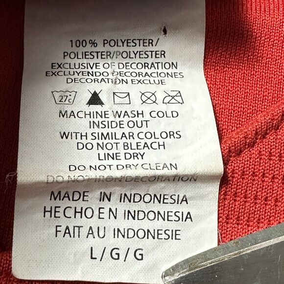 Los Angeles Angels of Anaheim Jersey Majestic Adult Large Red Blank MLB 2013 - Picture 11 of 12